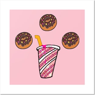 dopest ever to donuts colorful flavor Posters and Art